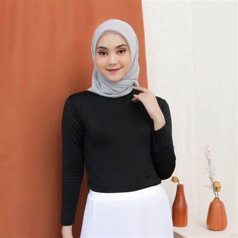 Manset Hijab Lengan Panjang Manset Kaos Jersey Premium Baju Manset