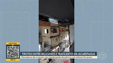 V Deo Tiroteio Assusta Moradores Em Jacarepagu Bom Dia Rio G