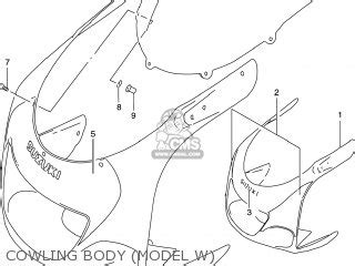 Suzuki Gsxr V Usa E Parts Lists And Schematics