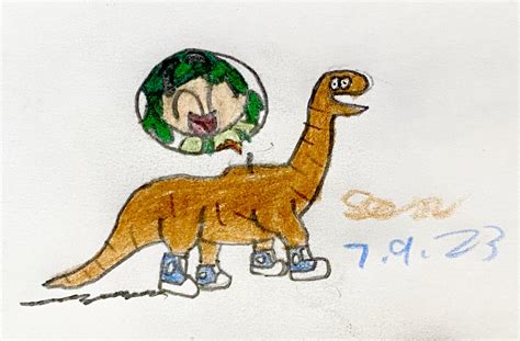 Riding A Doo Wop Dinosaur By Spencer04 On Deviantart