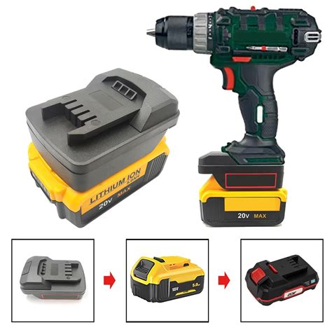 Adaptateur De Batterie Pour Dewalt Et Parkside Test Et Avis