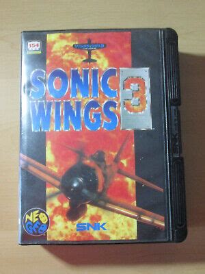 Sonic Wings Snk Neo Geo Aes Japan Import Usa Seller Authentic Ebay