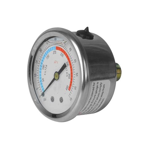 Oil Pressure Gauge With O Ring 60 Psi Winwinpoolshop