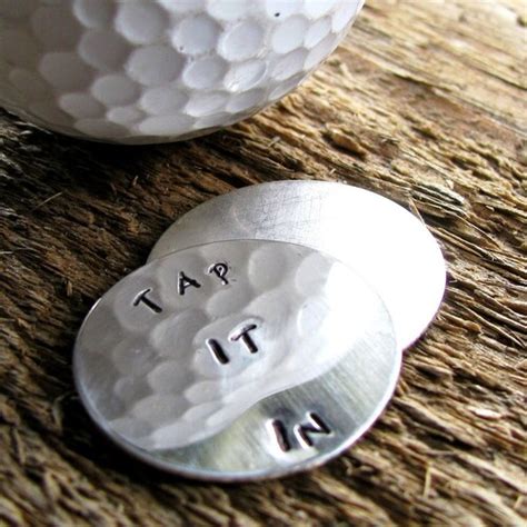 Personalized Golf Ball Markers Golf Ball Marker Sterling - Etsy