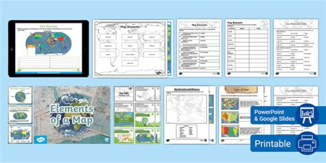 Sixth Grade Map Skills Lesson Pack Hecho Por Educadores