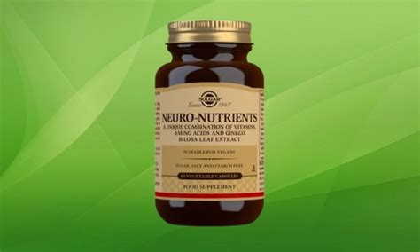 Solgar Neuro Nutrients Reviews: Ingredients, Benefits, and Side Effects ...