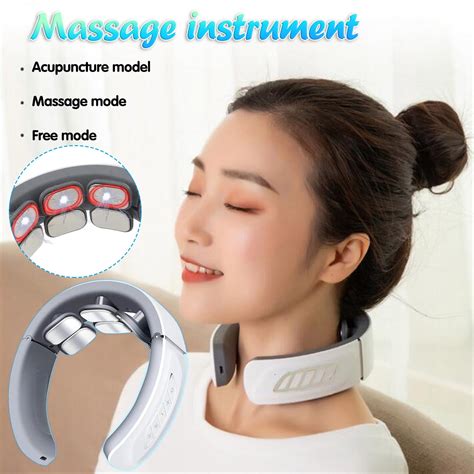 SUMDUINO Heated Neck Massager Electric Plus Massager For Neck And