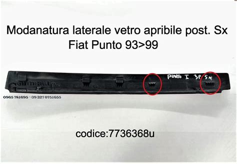 Modanatura Montante Profilo Cornice Laterale Vetro Cristallo Apribile