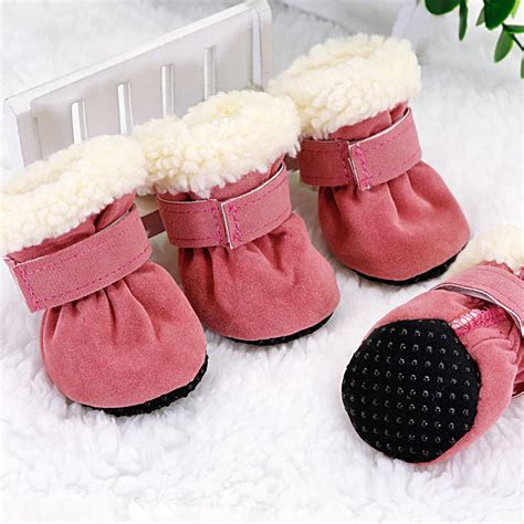 Winter Dog Boots | Snow Boots for Small Dog | Anti-slip Snow Boots ...