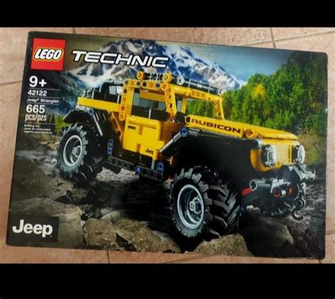 Lego Technic 42122 Jeep Wrangler Building Kit Hobbies And Toys Toys And Games On Carousell