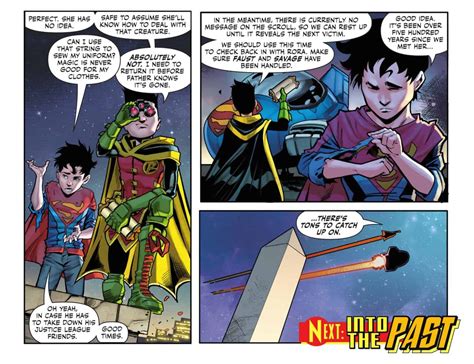 Dc Comics And Challenge Of The Super Sons 3 Spoilers And Review Jon Kent