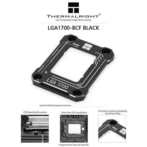 Thermalright Lga1700 Bcf Black Bending Correct Frame Chassis Accessories Price In Pakistan