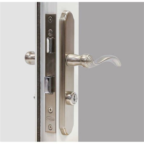 Larson Silver Lockable Storm Door Replacement Handleset Ch3041701 At