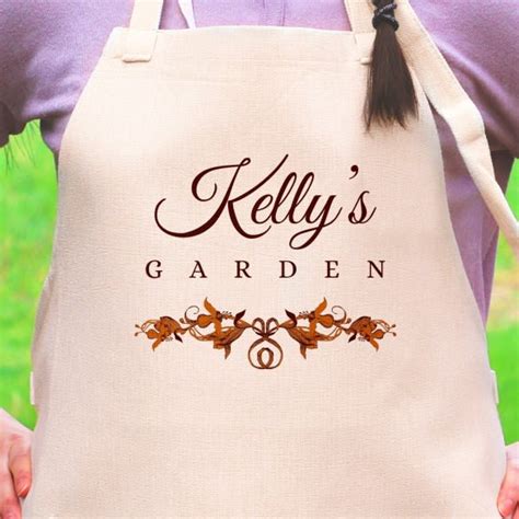 Her Garden Personalized Gardening Apron