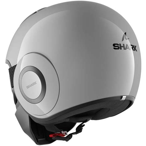 Motorradhelm Jet Shark Street Drak Blank Gun Silber Online Verkauf