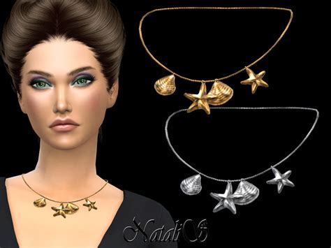 The Sims Resource Natalis Mermaid Necklace