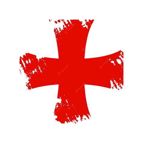 Premium Vector Knights Templar Cross Maltese Cross Vector Symbol