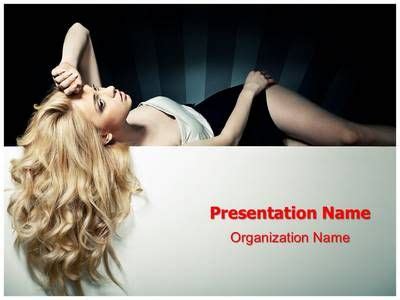 Hairstyle Hair Salon Powerpoint Template Is One Of The Best Powerpoint