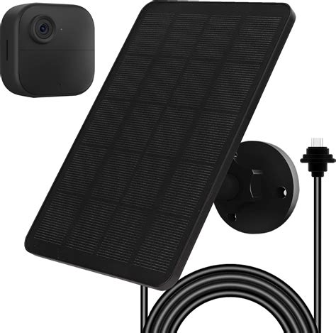 Amazon Solar Panel For Blink Camera Solar Panel 4W Compatible