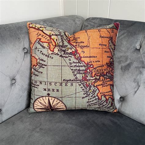 World Traveler Decorative Throw Pillows Etsy