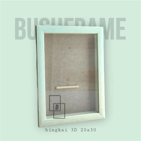 Jual Bingkai 3D 20x30 Pigura Foto Aesthetic Pop Up Frame Untuk Kado Dan