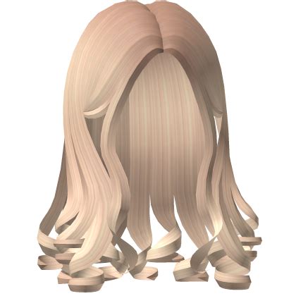Angelic Curly Hair In Blonde Roblox
