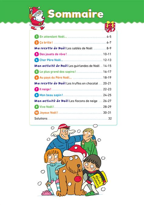 Mon cahier de Noël avec Sami et Julie Dès 6 ans Hachette Education