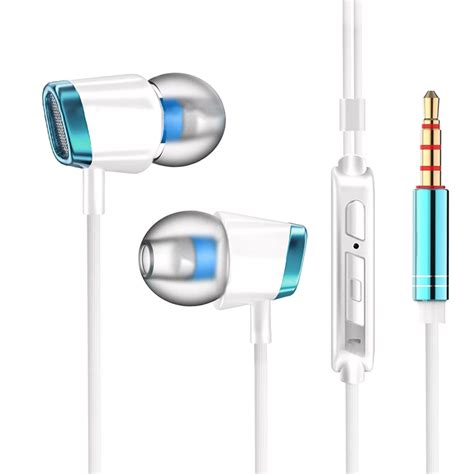 Lbecley Earbuds Wi Pack Earphones In Ear Headphones With Microphone 3 5mm Wired Earbuds For Ios