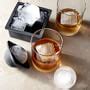 Sphere Ice Molds Old Fashioned Glasses Set Of 2 Williams Sonoma