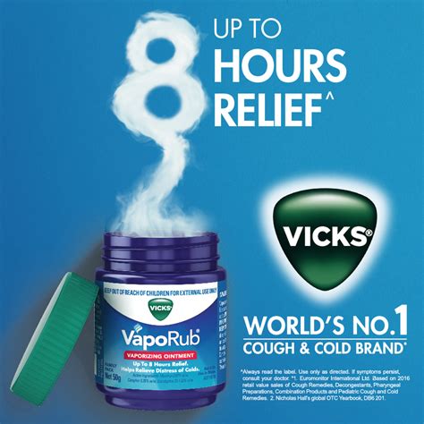 Buy Vicks Vaporub Jar 50g Online at Chemist Warehouse®