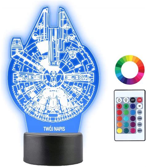 Plexido Lampka Nocna D Led Star Wars Falcon Ceny I Opinie Ceneo Pl