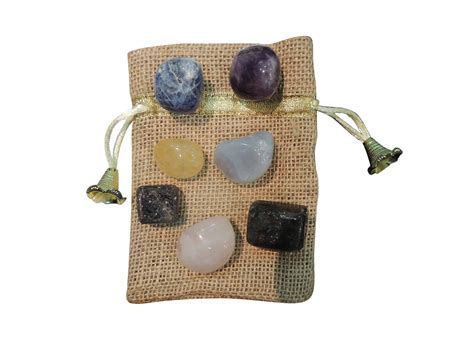 Buy Sahib Healing Crystals For Anxiety Tumbled Stones Set For Reiki