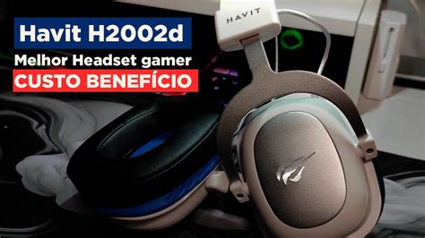 HAVIT H2002d MELHOR Headset Gamer CUSTO BENEFÍCIO Unboxing Review