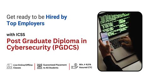 Post Graduate Diploma In Cyber Security PGDCS Course ICSS Cyber