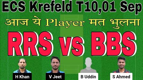 Rrs Vs Bbs Dream11 Prediction Rrs Vs Bbs Player Stats Rrs Vs Bbs