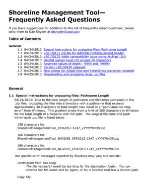 Fillable Online Frequently Asked Questions Usgs Oregon Water Science