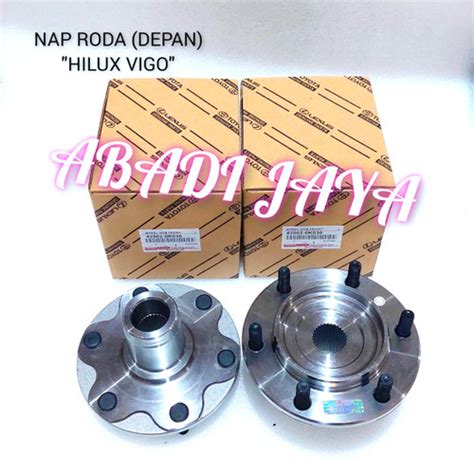 Jual NAP RODA DEPAN HILUX VIGO WHEEL HUB FRONT HILUX VIGO ORIGINAL