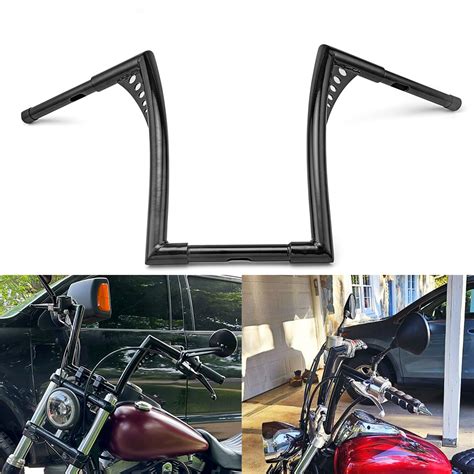 Buy Wsays Gloss Black Rise Ape Hangers Handlebar Diameter