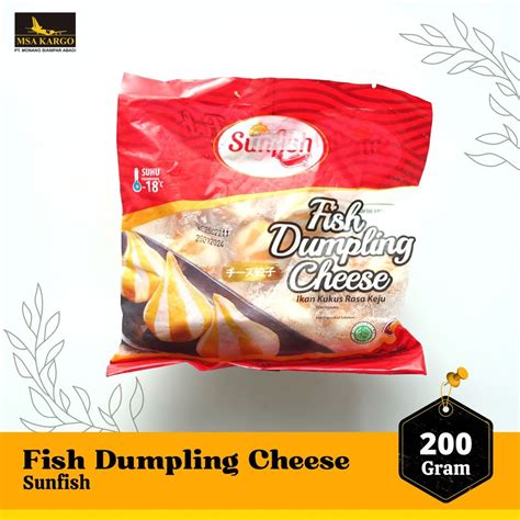 Jual Sunfish Fish Dumpling Cheese Gram Dumpling Keju Frozen