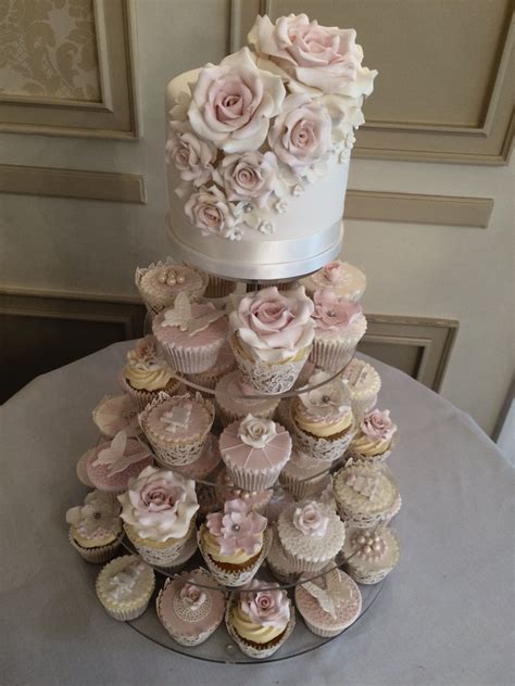 Wedding Cake Cupcake Tower Cupcake Tower Wedding Wedding Cake Pictures Wedding Cakes With