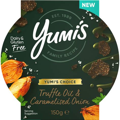 Yumi S Choice Truffle Oil Caramelised Onion Hommus G Woolworths