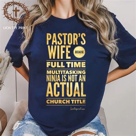 Pastor S Wife Because Full Time Multitasking Ninja Is Not An Actual