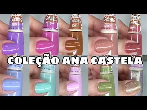 Coleção de esmaltes Ana Castela Impala YouTube