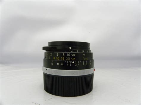 【中古：b 並品 】ライカ ズミルックスm 35mm F1 4 ブラック ストッパー付 2147900831940 中古カメラ・レンズ