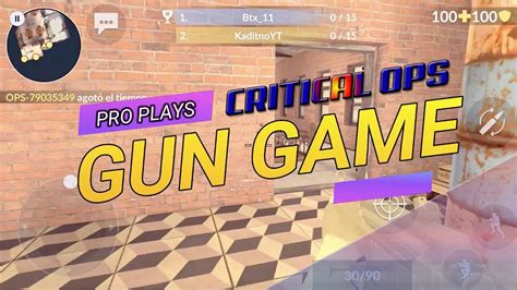 Critical Ops Nuevo Modo Gun Game El Regreso Youtube