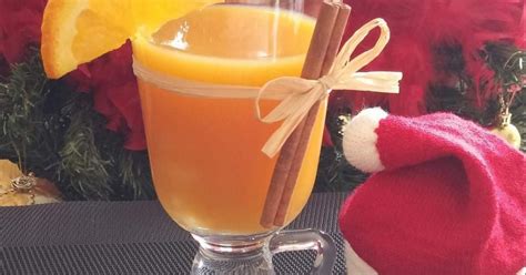 Jus d orange chaud aux épices de Noël par aurelie i Une recette de fan