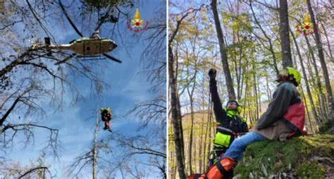 Cercatore Di Funghi Si Infortuna A Una Caviglia Sul Monte Ramaceto Il