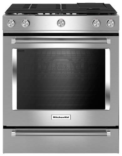 Customer Reviews Kitchenaid Cu Ft Self Cleaning Slide In Dual