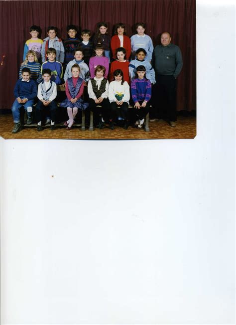 Photo de classe école primaire ce2 cm1 cm2 de 1990 Ecole Primaire