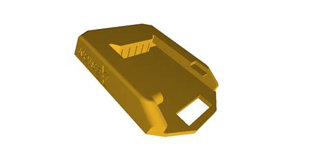 Stl Datei Ferrex Batterie Zu Parkside Maschine Adapter D